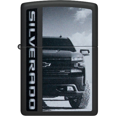 Zippo 2024 Zippo Black Matte, Chevrolet, ZIP-48407